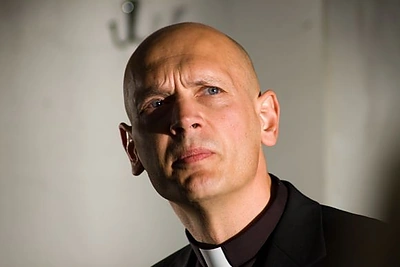 Povilas Budrys spektaklyje „Dvejonė“ / Mariaus Macevičiaus nuotr.