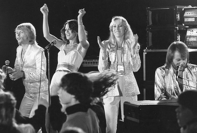 Švedų grupė „ABBA“.