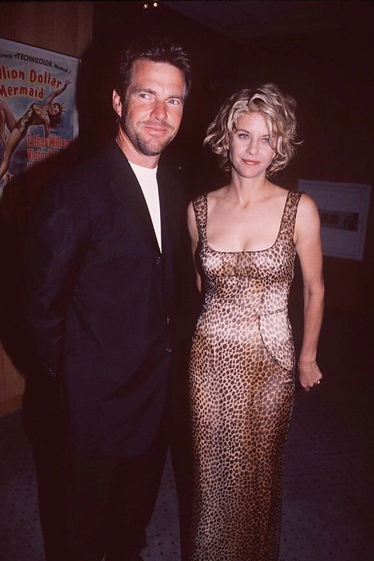 Meg Ryan su buvusiu vyru Dennisu Quaidu