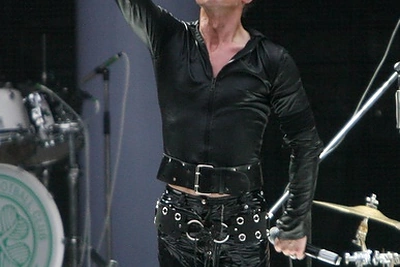 Legendinės žvaigždės Rodo Stewarto koncerto akimirka / Juliaus Kalinsko / 15min nuotr.