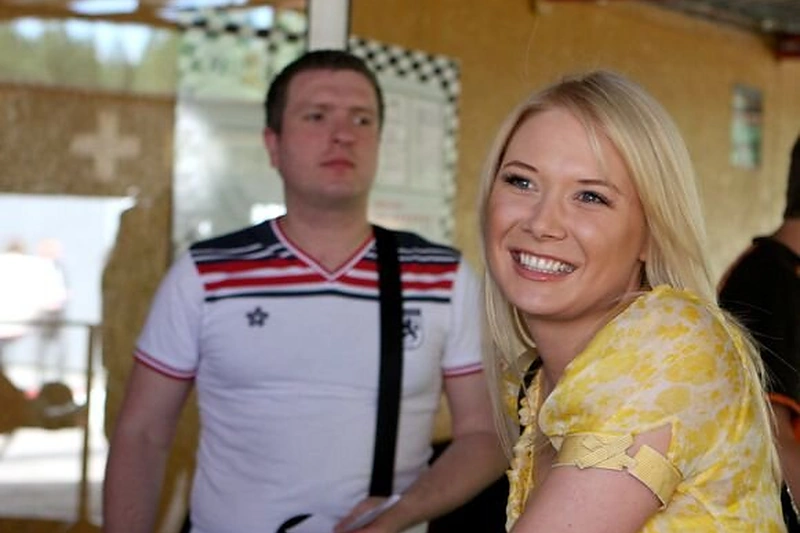 Treniruotės akimirka