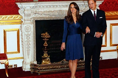 Kate Middleton su sužadėtiniu princu Williamu / „Reuters“/„Scanpix“ nuotr.