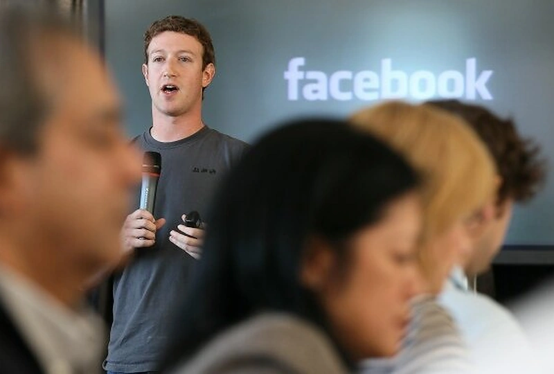 Kompanijos „Facebook“ įkūrėjas Markas Zuckerbergas.