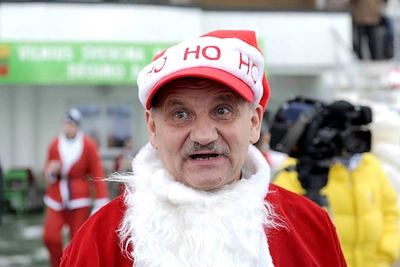 Kalėdinis bėgimas / Alfredo Pliadžio nuotr.