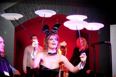 „Playboy“ vakarėlio akimirka