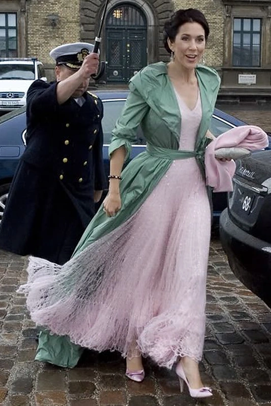 Danijos princesė Mary per savo vyro 40-mečio šventę / Hanne Juul/Billed Bladet nuotr.