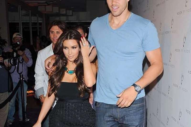 Kim Kardashian ir Krisas Humphriesas 2011-ųjų rugpjūtį