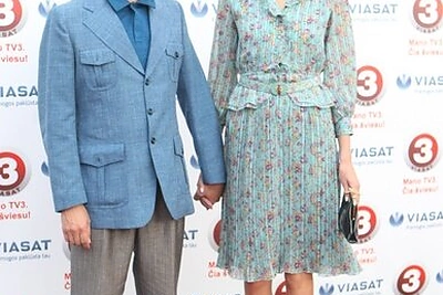 Aleksandras Pogrebnojus ir Monika Račiūnaitė