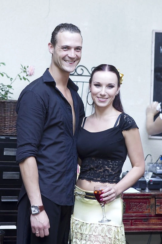 Arturas Bajor ir Viktorija Engelgardt-Bajor / Viganto Ovadnevo nuotrauka