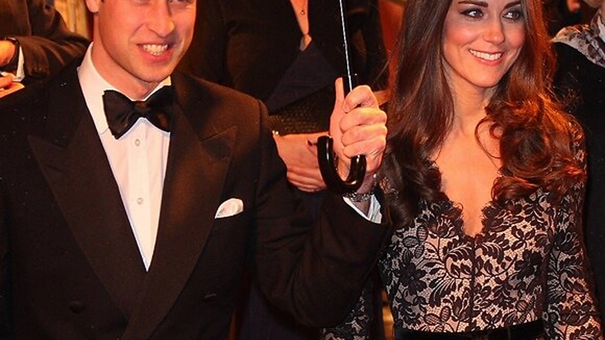 Princas Williamas ir Kembridžo kunigaikštienė Catherine