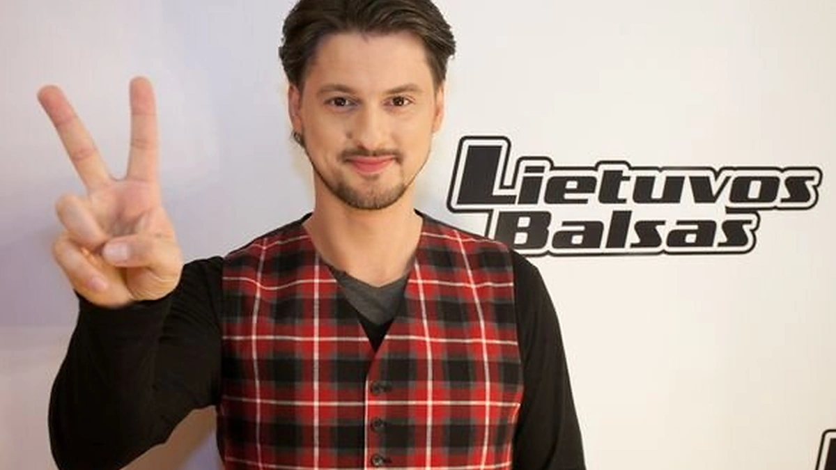 „Lietuvos balso“ vedėjas Vytautas Rumšas jaunesnynis