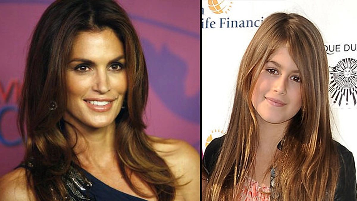 Cindy Crawford ir jos duktė Kaia Gerber