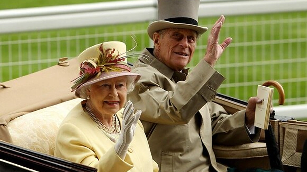 Didžiosios Britanijos karalienė Elizabeth II ir Edinburgo hercogas Philipas