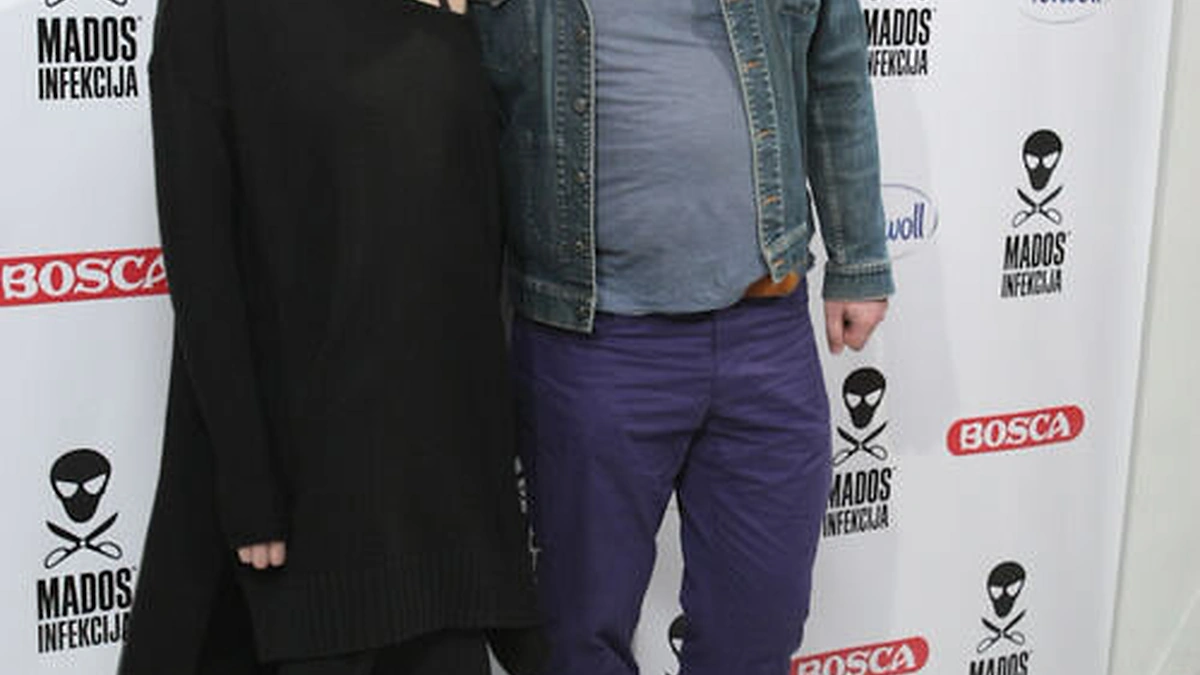 Eglė Žiemytė su vyru Simonu Gedžiumi