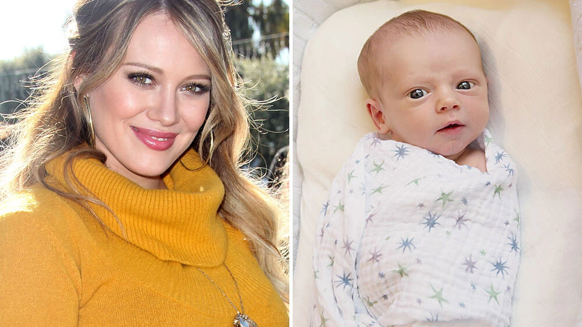 Hilary Duff ir jos sūnelis Luca Cruzas