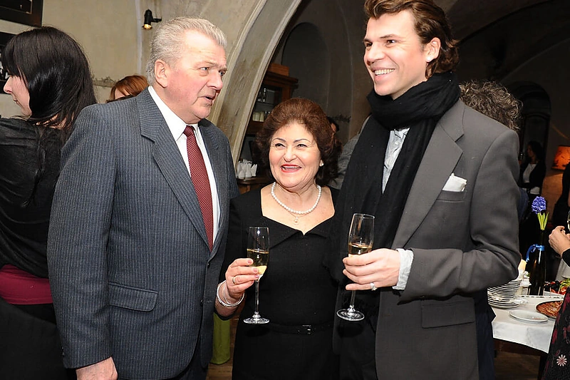 Juozas Statkevičius su tėvais Vanda ir Juozu