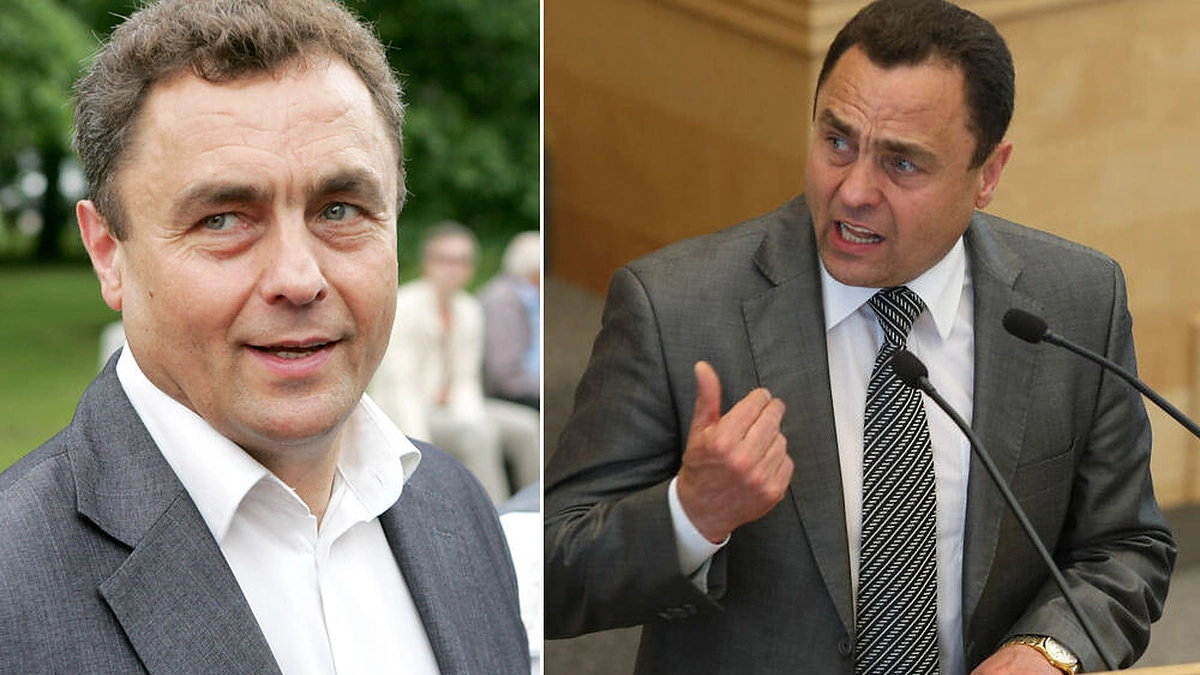 Petras Gražulis anksčiau (kairėje) ir dabar