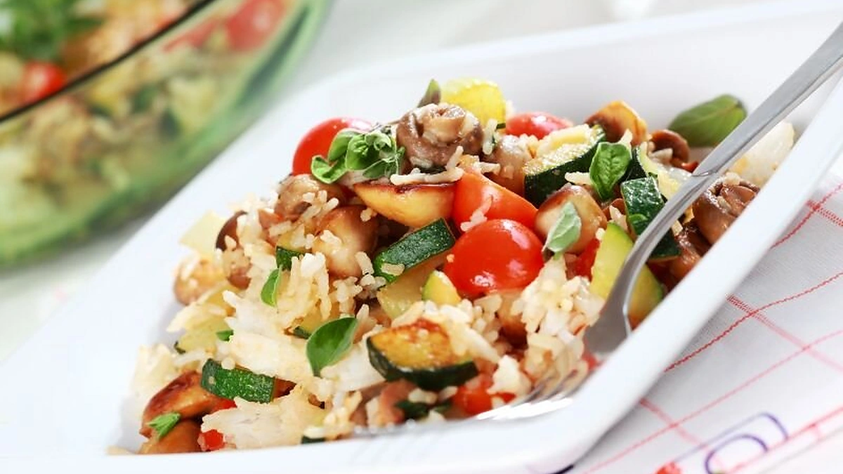 Ryžiai su daržovėmis