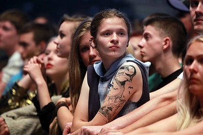 „The Prodigy“ koncerto akimirka / Eriko Ovčarenko / BNS nuotr.