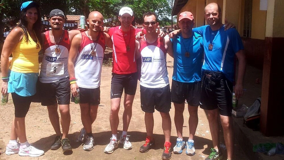 Lietuvių „Running For Change“ komandos nariai