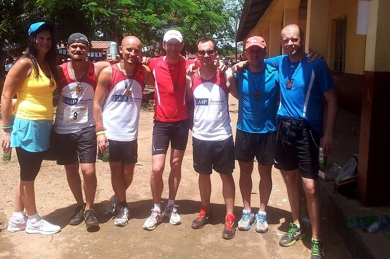 Lietuvių „Running For Change“ komandos nariai