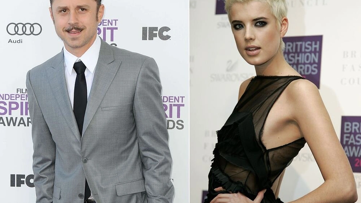 Aktorius Giovanni Ribisi ir manekenė Agyness Deyn