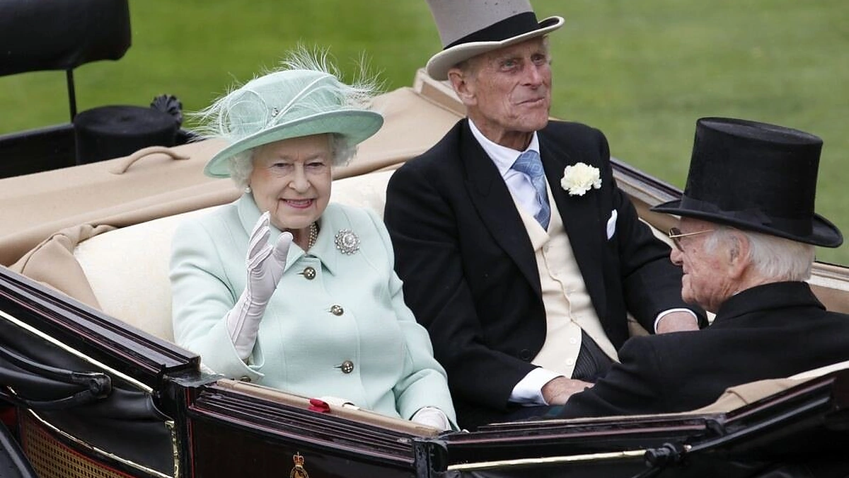 Karalienė Elizabeth II ir princas Philipas