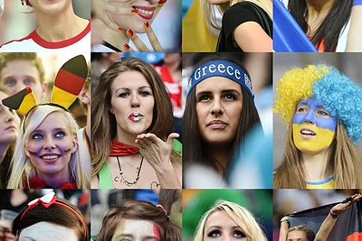 Kaip moterys serga už futbolą