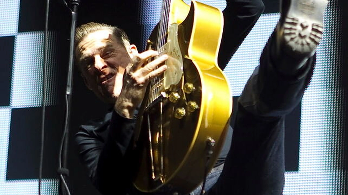 Akimirka iš Bryano Adamso koncerto