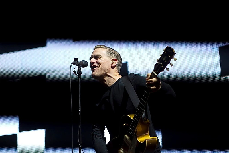 Akimirka iš Bryano Adamso koncerto