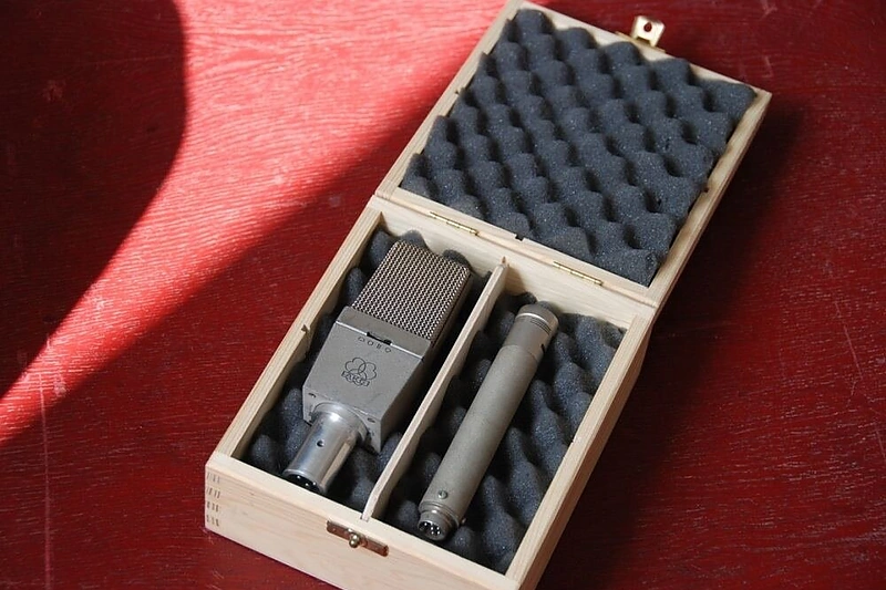 Kolekcinis Sauliaus Prūsaičio mikrofonas