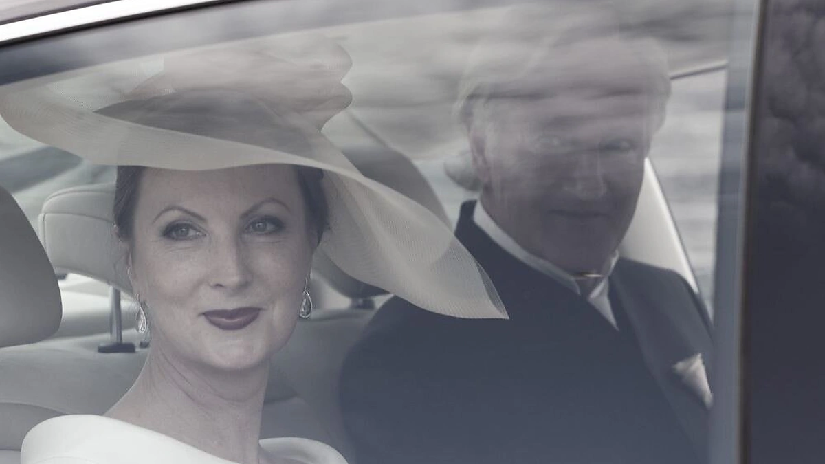 Mūza Rubackytė-Golay su vyru Alainu Golay