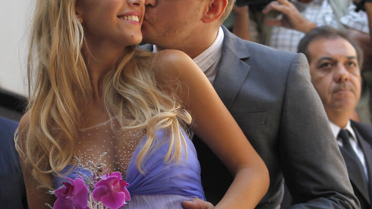 Dainininkas Michaelas Buble su žmona Luisana Lopilato