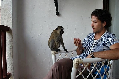 Vytauto Mackonio ir jo žmonos Natalijos medaus mėnuo Kenijoje