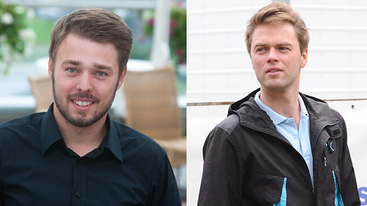 Domantas Pacevičius (kairėje) ir Ignas Krupavičius