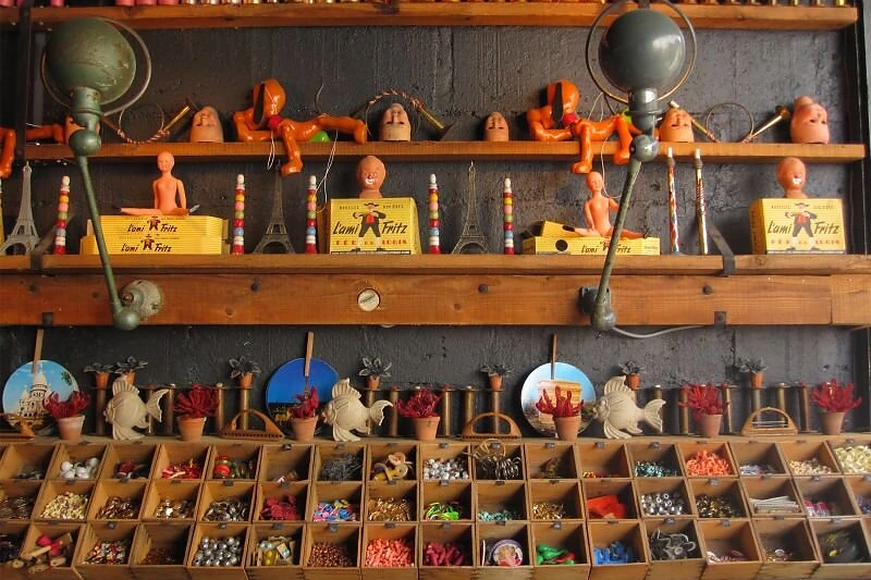 "Les Puces de Saint-Ouen" turgus Paryžiuje.