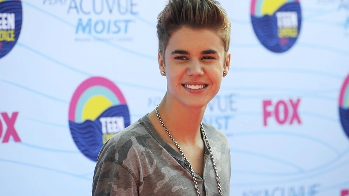 Dainininkas Justinas Bieberis