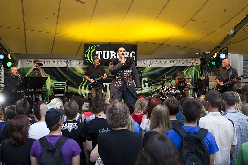 „Anties“ koncerto akimirka