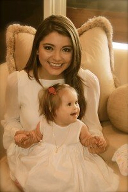 Valentina su mama Cecilia.
