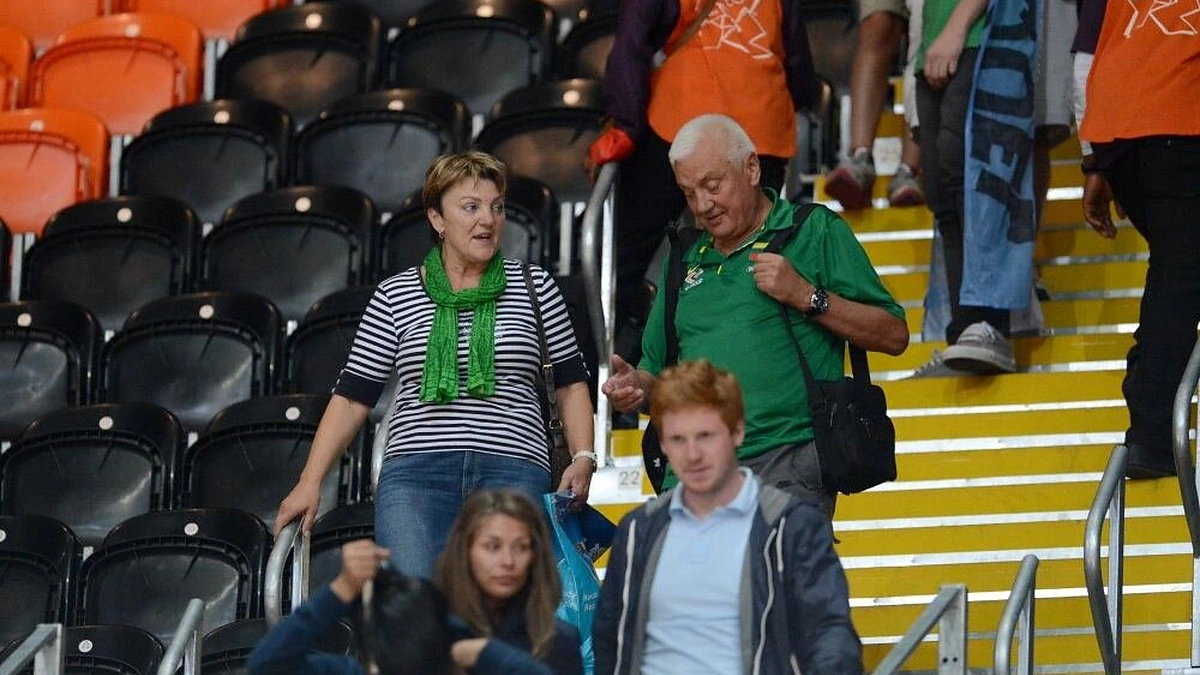 Linas ir Rita Jasikevičiai Londone