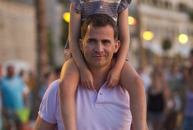 Princas Felipe su dukra Leonor