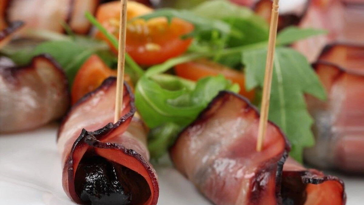 Džiovintų slyvų užkandis