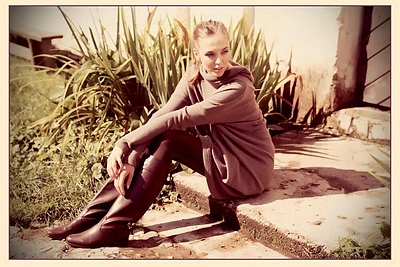 Smiltė Bagdžiūnė „LeMuse” rudens kolekcijos fotosesijoje