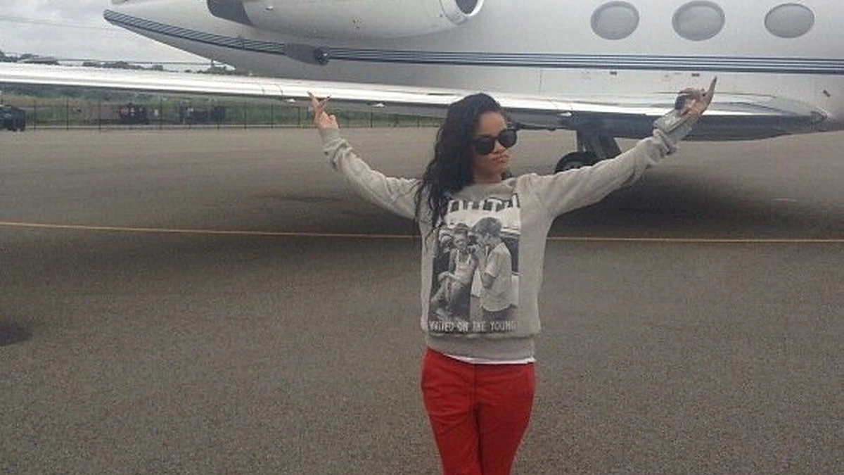 Rihanna iš Europos grįžta į JAV