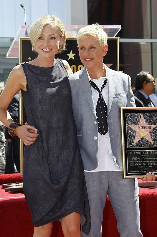 Ellen DeGeneres su žmona Portia de Rossi