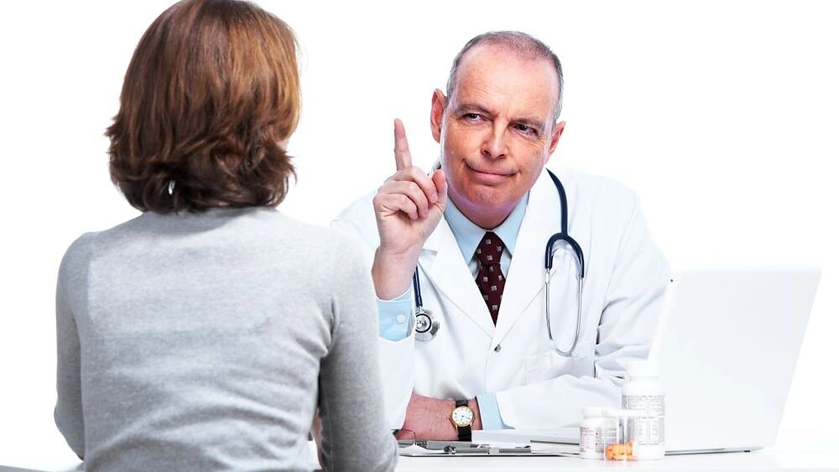 Gydytojas ir pacientė