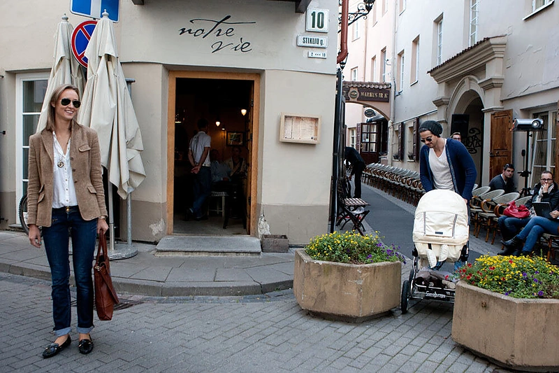 Vytautas Rumšas ir Eva Saikovska