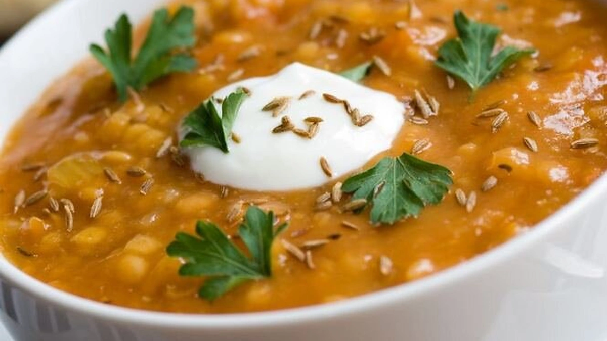 Pikantiška lęšių sriuba