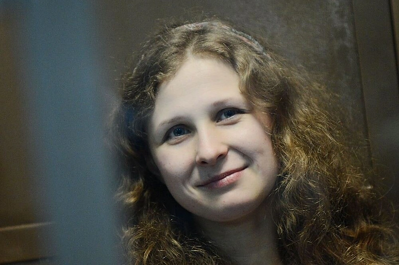 „Pussy Riot“ grupės narė Marija Aliochina