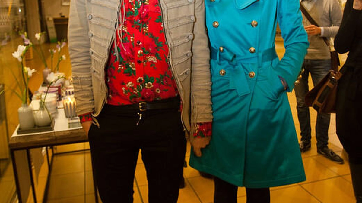 Robertas Kalinkinas su žmona Agne